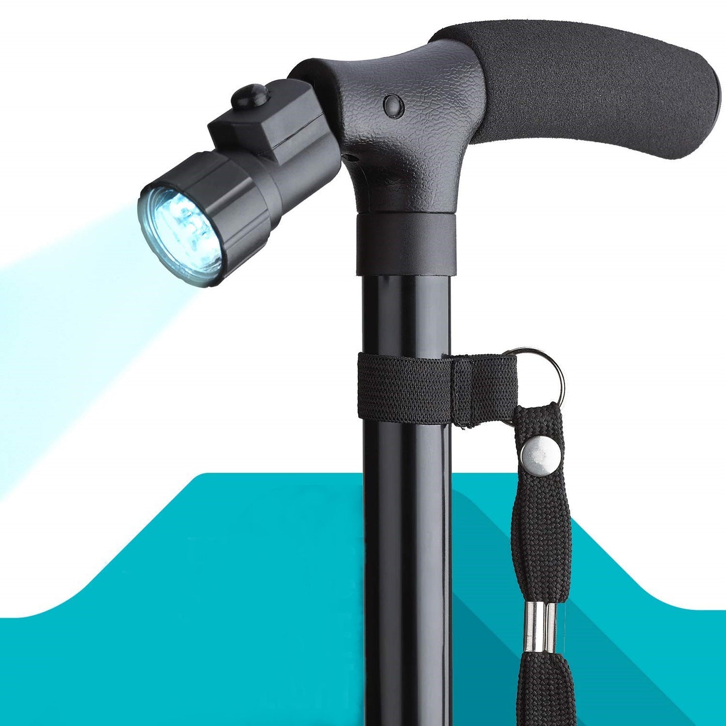 BASTON SAFE LIGHT ® BASTON DE APOYO Y SEGURIDAD