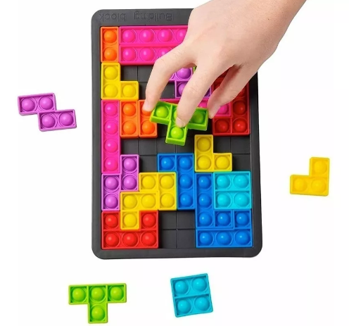 JUEGO PUZZLE POP IT® _ ROMPECABEZAS 27 PZS