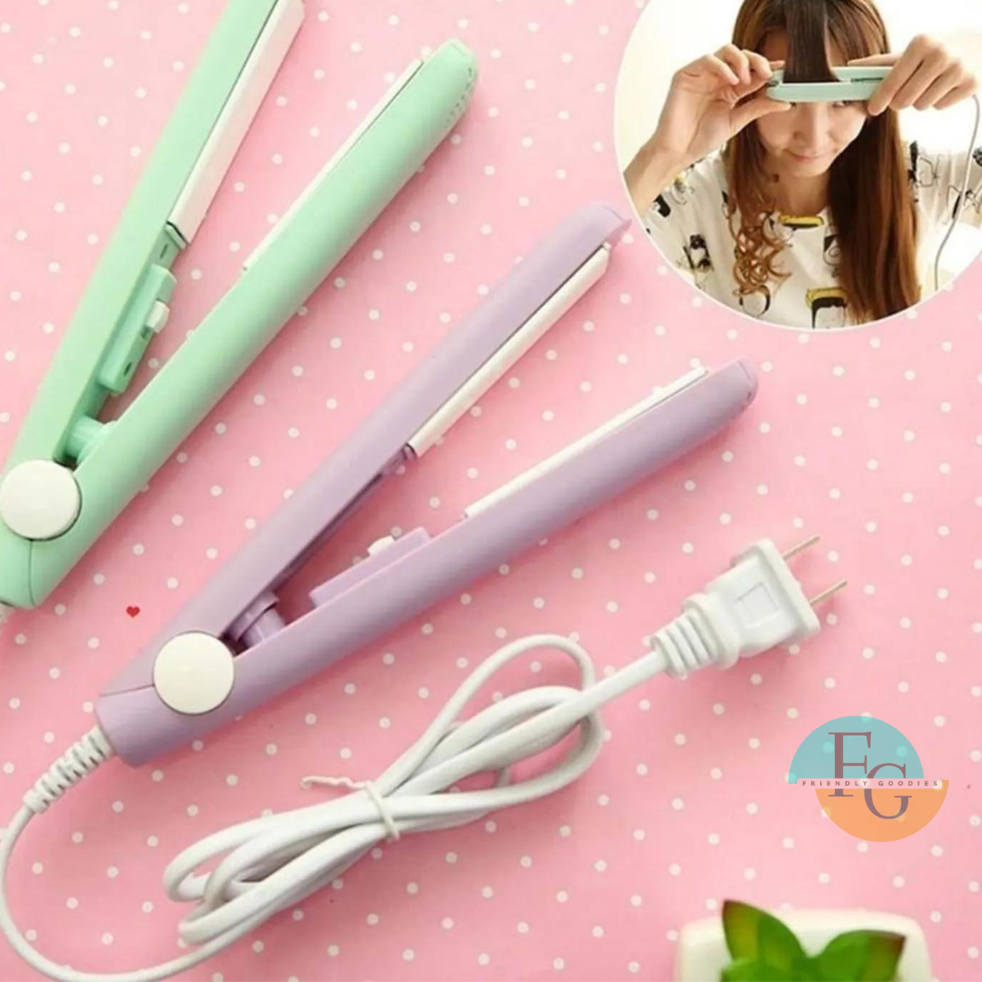 MINI PLANCHA ALISADORA DE PELO ELECTRICA ®