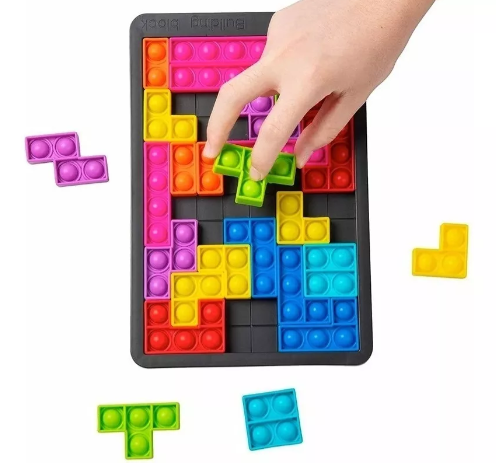 JUEGO PUZZLE POP IT®  _  ROMPECABEZAS 27 PZS