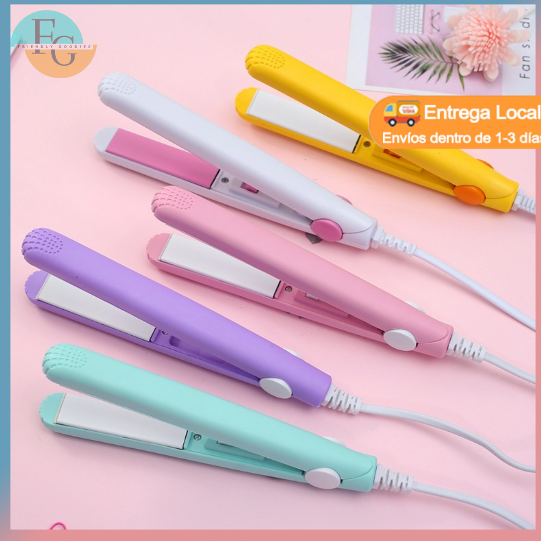 MINI PLANCHA ALISADORA DE PELO ELECTRICA ®
