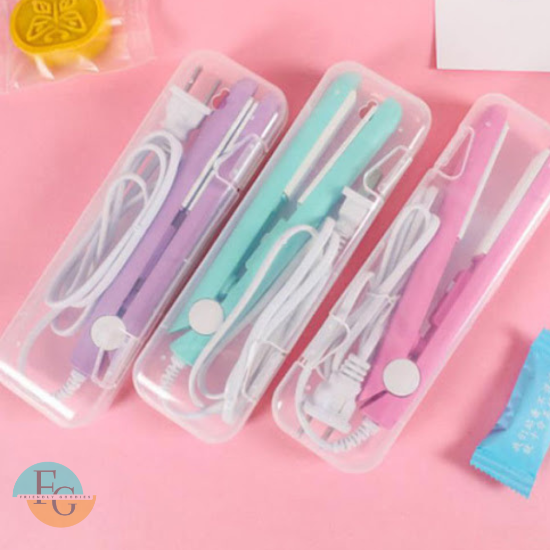 MINI PLANCHA ALISADORA DE PELO ELECTRICA ®